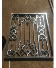 Small wrought iron courtyard gates