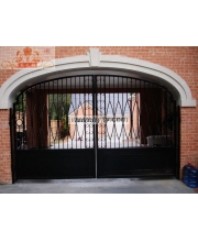 Wrought iron gates