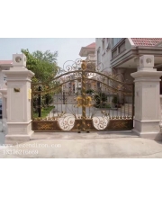 Wrought iron gates