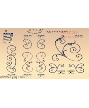 Iron art flower pots