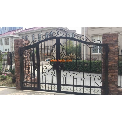  Wrought iron gates