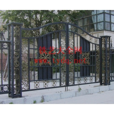  Wrought iron gates