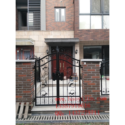 Wrought iron gates