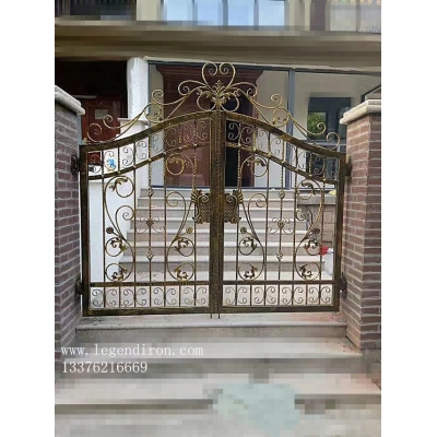 Wrought iron gates