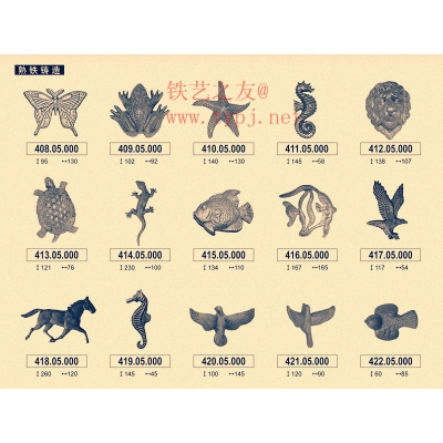 Iron art accessories